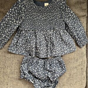 Floral Baby Gap Outfit Set
